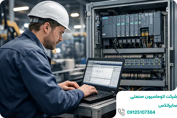 خدمات برنامه نویسی پی ال سی زیمنس با سایراتکس
