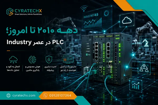 دهه ۲۰۱۰ تا امروز؛ PLC در عصر Industry 4.0