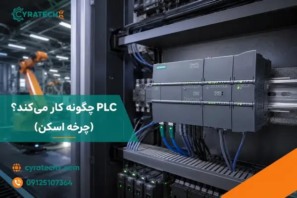 PLC چگونه کار می‌کند؟ (چرخه اسکن)