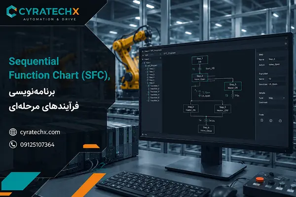 Sequential Function Chart (SFC)، برنامه‌نویسی فرآیندهای مرحله‌ای