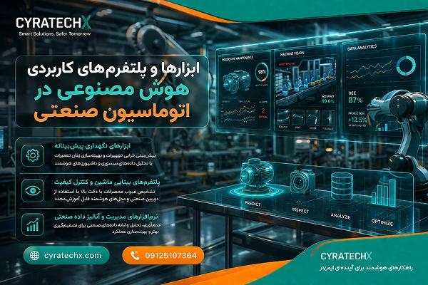 ابزارها و پلتفرم‌های کاربردی هوش مصنوعی در اتوماسیون صنعتی